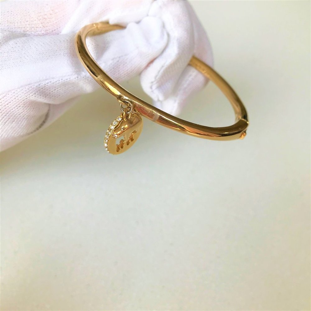 KATE ♠️ SPADE Golden Gorgeous BRACELET MAMA Bear